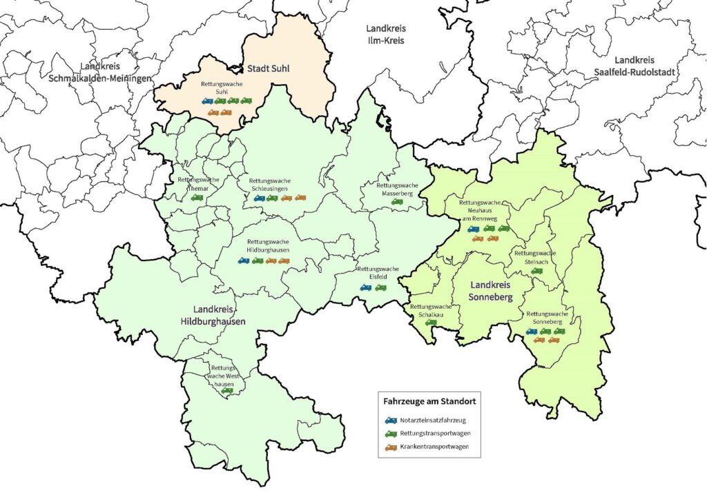 RDZV Landkarte